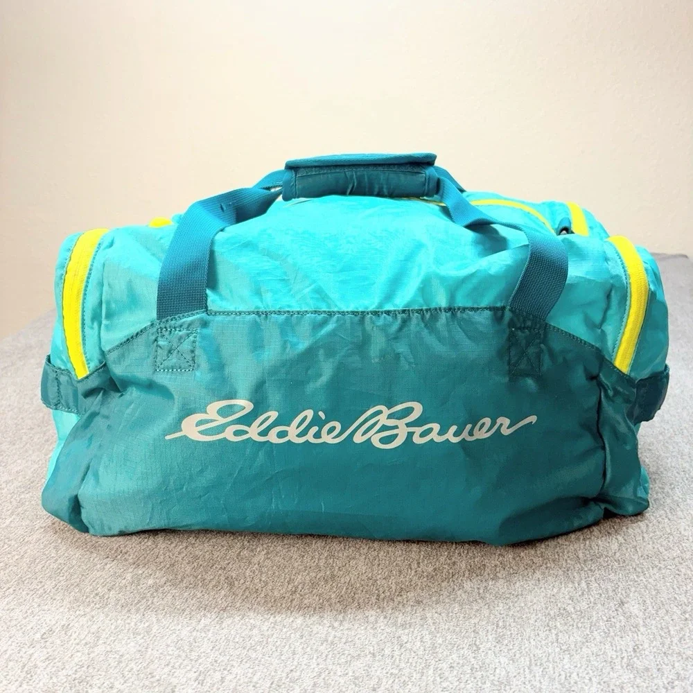 Eddie Bauer Stowaway 40L Duffel Bag Large Packable Ripstop Travel Camping Pack
